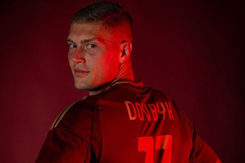 Pemain baru AS Roma, Artem Dovbyk (c) Instagram/officialasroma