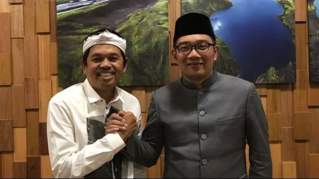 Ridwan Kamil dan Dedi Mulyadi. Nama keduanya mencuat untuk maju pada Pilkada Jawa Barat 2024. (Sumber: Dok. Dedi Mulyadi via Kompas.com)